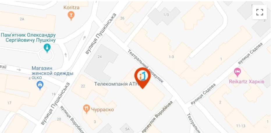 SOURCE iT на мапі